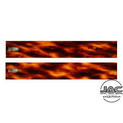 Brown Scale - 0017EC - Acetate temples