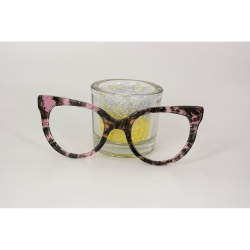 Fantaisie Rose - 0192FA - Acétate bande 6mm