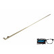 Basic metal gold temples.