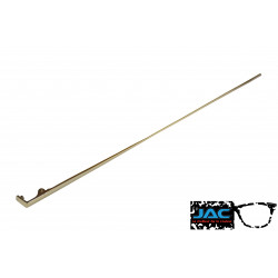 Basic metal gold temples.