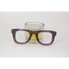 Solid Purple - 0220TR - Acetate slab 6mm