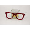 Solid Red - 0223TR - Acetate slab 4mm