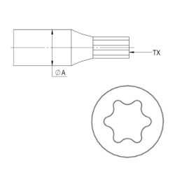 Trox drill bit