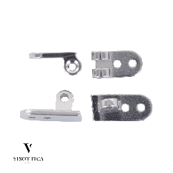 Kit charnières RS 5 + vis + rivets - 50 paires