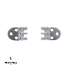 Riveting female Hinge - 10 pairs (RD 8-9)