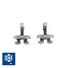 Inlay hinges (OBE 4) - 10 pairs