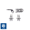 Kit charnières RD 3 + vis + rivets - 100 paires