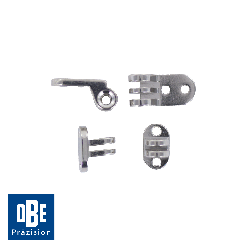 Kit charnières RD 1 + vis + rivets - 10 paires