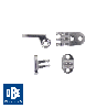 Hinges RD 1 + screws + rivets kit - 200 pairs