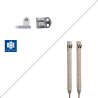 Kit armatures 3 charnons matricées + 3CH 3 - 10 paires