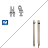 3-points forged wirecores + 3CH 5 kit - 10 pairs