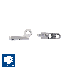 Riveting male Hinge - 10 pairs (RS 7)