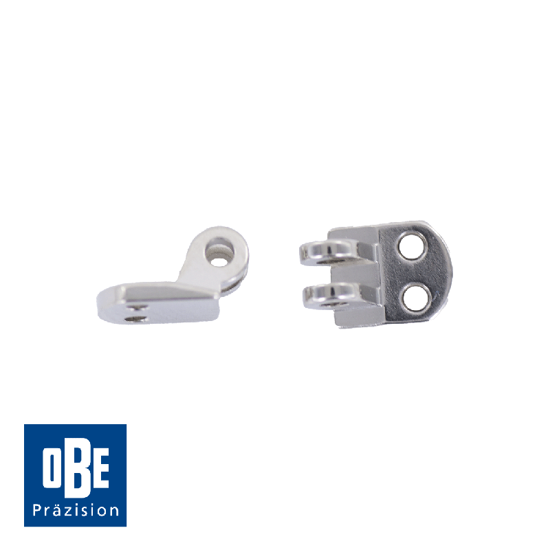 Charnière à riveter mâle - 100 paires