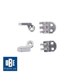 Kit charnières RD 5 + vis +rivets - 10 paires