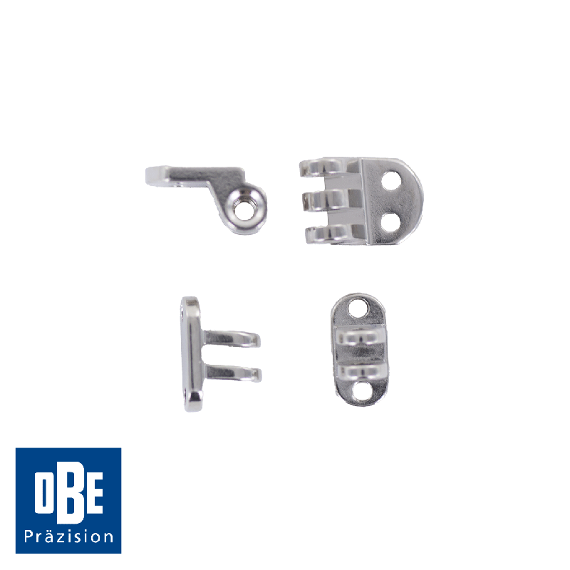 Kit charnières RD 4 + vis + rivets - 100 paires