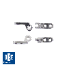 Kit charnières RS 7 + vis + rivets - 10 paires