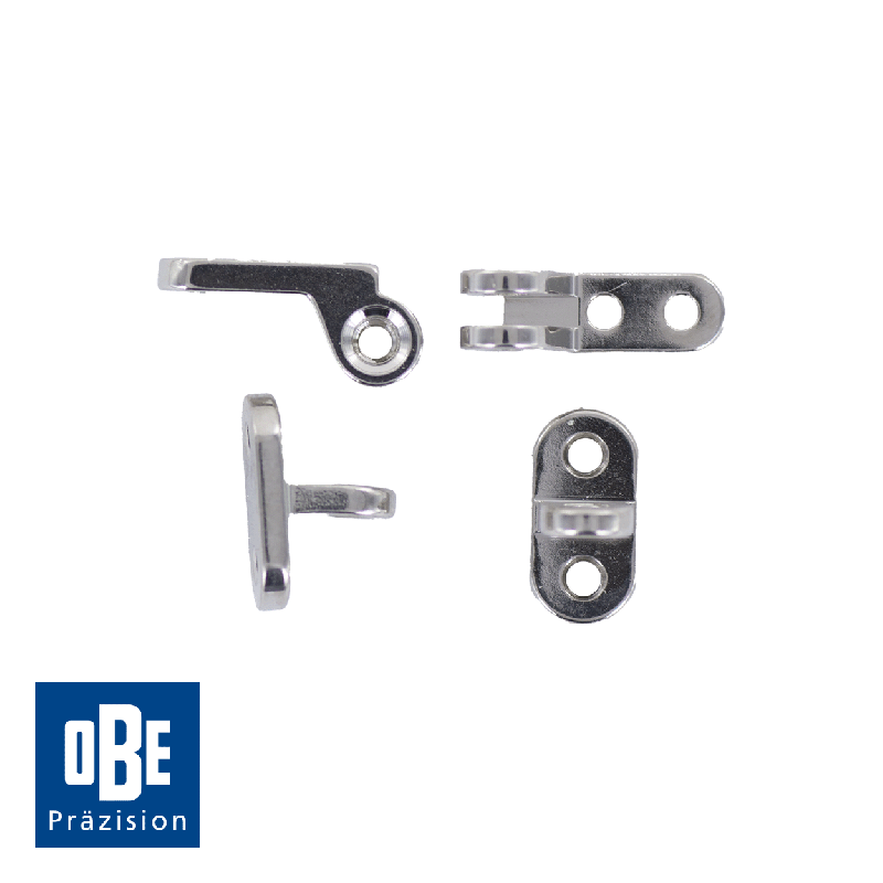 Kit charnières RS 6 + vis + rivets - 50 paires