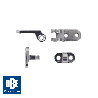 Hinges RS 4 + screws + rivets kit - 200 pairs