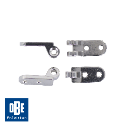 Kit charnières RS 2 + vis + rivets - 10 paires