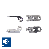 Kit charnières RS 1 + vis + rivets - 200 paires