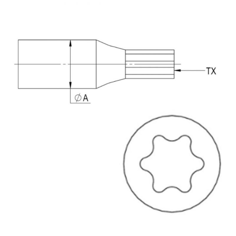 Mèches torx tournevis lecureux.