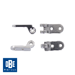 Hinges RS 1 + screws + rivets kit - 10 pairs