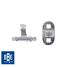 VISO 5 + screw + rivets kit - 100 pairs