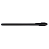 1 pair of Black temples tips