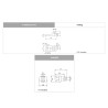 Kit charnières RD 3 + vis + rivets - 50 paires
