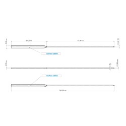 AR35 flat wirecores + RD 3 kit - 10 pairs