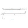 Kit armatures type C9  + VISO 7 - 10 paires
