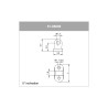 VISO 6 + screw + rivets kit - 10 pairs