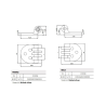 Hinges RT 1 + screws + rivets kit - 10 pairs