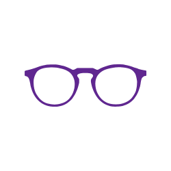 Solid Purple - 0157TR - Acetate temples