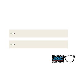Solid White - 0061UN - Acetate temples
