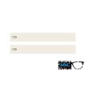 Solid White - 0061UN - Acetate temples