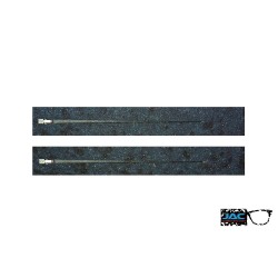Blue Spangled Fantasy - 0165FA - Acetate temples