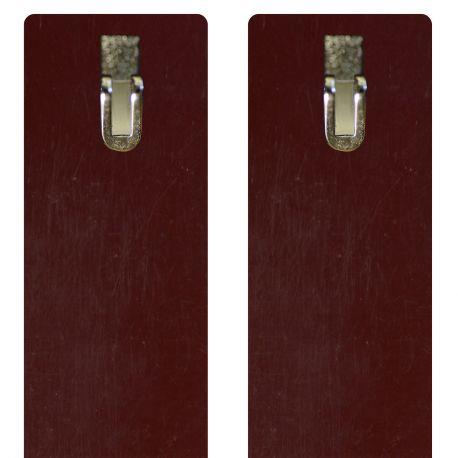 Temples Burgundy Monocolor - 0002UN