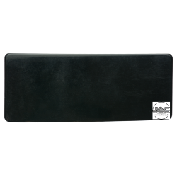 Uni Noir - 0004UN - Acétate bande 2mm