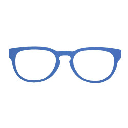 Acétate - Bleu uni - labo 4mm