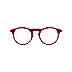 Solid Red - 0053UN - Acetate strip 4mm