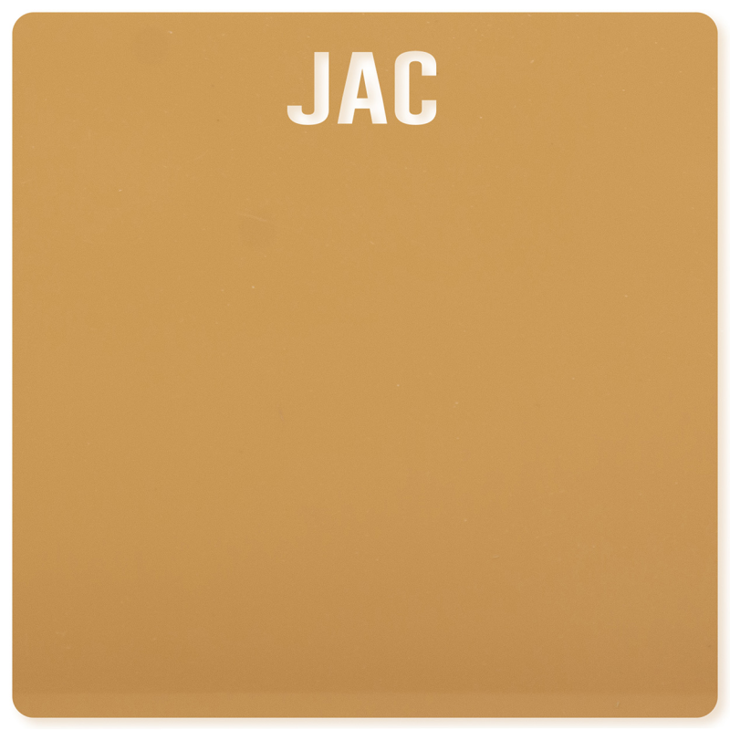 Solid Beige - 0055UN - Acetate strip 4mm