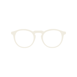 Solid White - 0061UN - Acetate strip 6mm