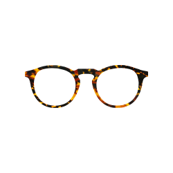 Fantaisie Orange - 0081FA - Acétate labo 4mm