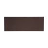 Uni Marron - 0112TR - Acétate labo 6mm