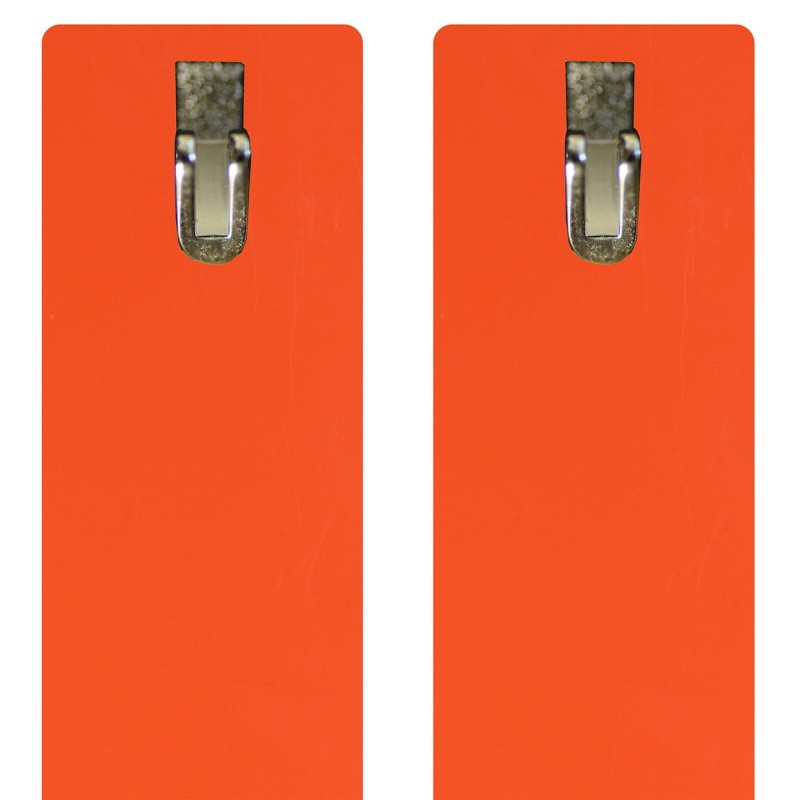 Acétate - Orange uni - branches