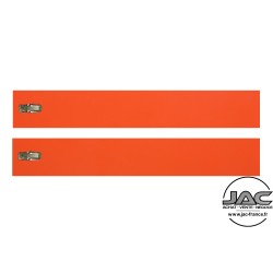 Acetate - Orange solid - temples