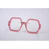 Solid Pink - 0114TR - Acetate strip 4mm