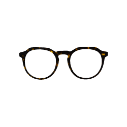 Brown Scale - 0155EC - Acetate temples