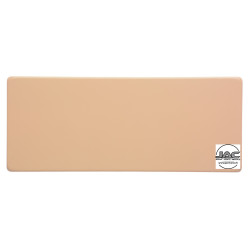 Solid Beige - 0024UN - Acetate slab 4mm